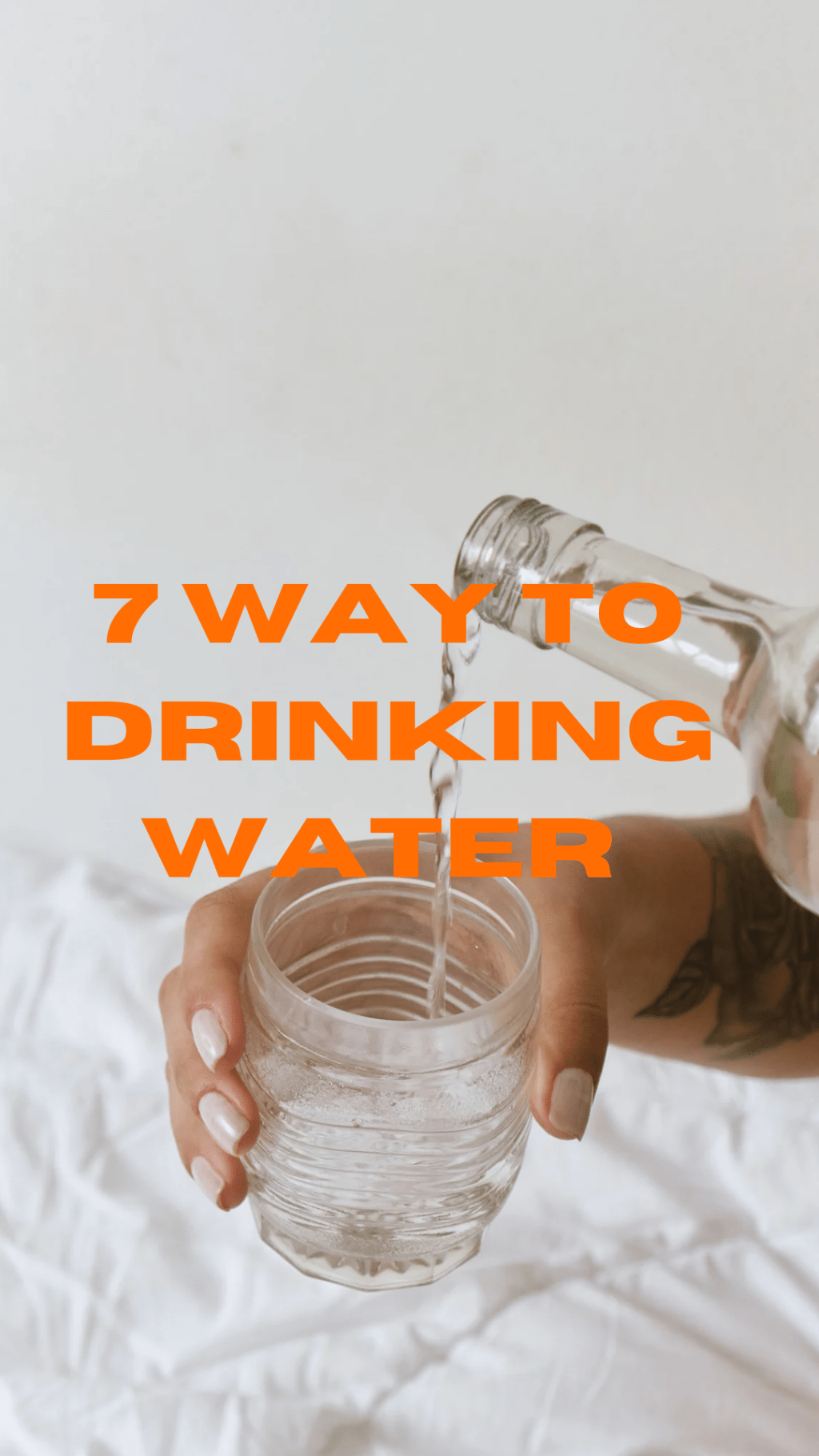 Right way to Drinking&nbsp;Water